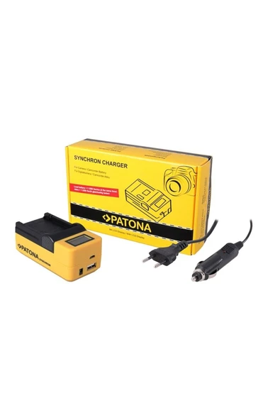 Senkron LCD Ekranlı USB Şarj Cihazı Nikon ENEL15 Için ürün görseli 1