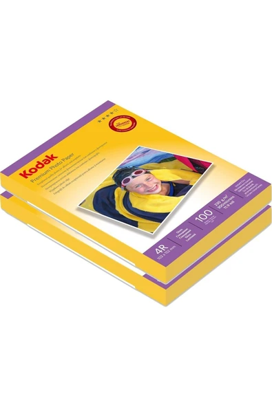 230 Gram 10x15 Parlak 2'li Paket 200 Adet Inkjet Fotoğraf Kağıdı ürün görseli 1