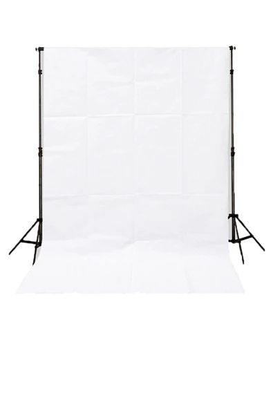 White Screen-beyaz Fon Perde Pamuk(2X3M) Fon Standı ürün görseli 1