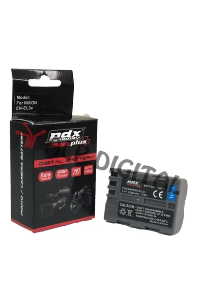 Nikon En-el3e Batarya Pil - 2300mah D50, D70, D70s, D80 ürün görseli 1