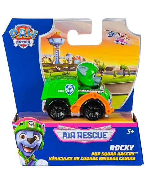 Paw Patrol Air Rescue Pup Squad Racers Rocky 20149839 ürün görseli 1