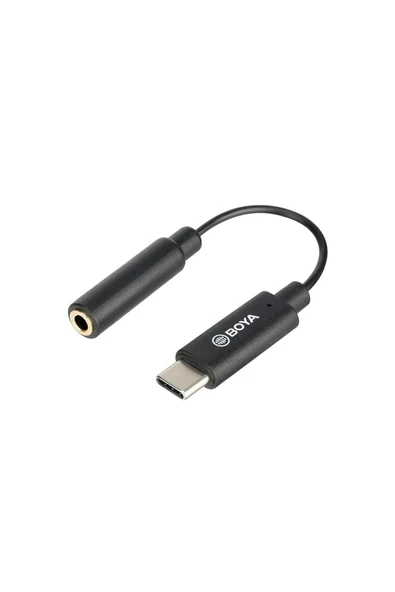 By-k9 3.5mm Trrs / Usb Type-c Mikrofon Adaptörü - Resim 2