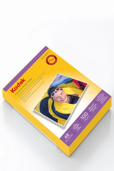 230gr/m2 10x15 Parlak 100 Adet Inkjet Fotoğraf Kağıdı ürün görseli 1