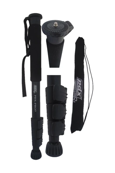 Pdx Pro 7 Video Kamera Monopod Profesyonel 170cm Monopod 4kg ürün görseli 1