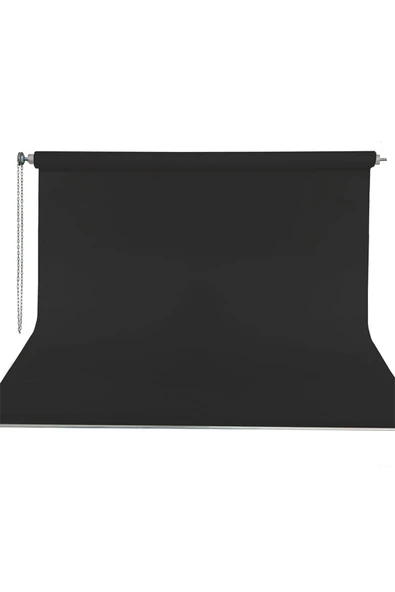 Siyah 270x580cm Kumaş Fotoğraf Ve Video Fon Perde Seti Ve Askısı ürün görseli 1