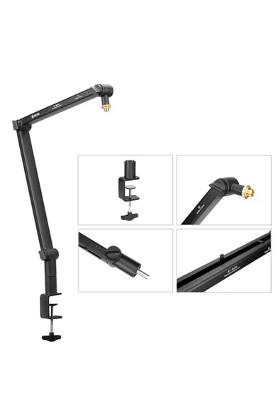 By-ba30 Profesyonel Masa Tipi Mikrofon Standı - Resim 5