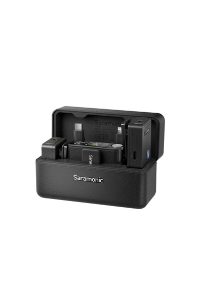 ULTRA 01 ( RX9+TX9+TX9 – Siyah Kablosuz Mikrofon ürün görseli 1