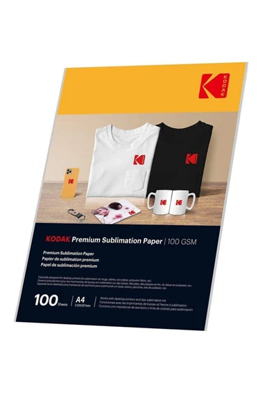 100 Gr/m2 20x30(a4)-100 Adet Sublimasyon Transfer Kağıdı ürün görseli 1