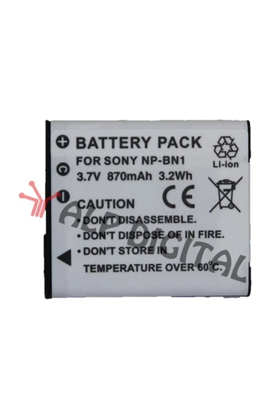 Sony Np-bn1 Batarya Pil - 870mah - Resim 3