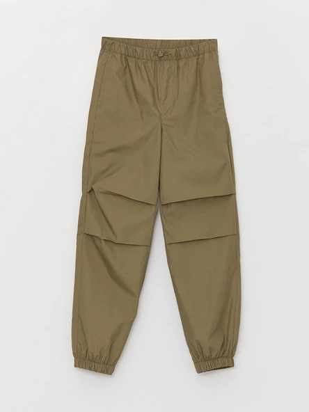 LCW Kids Haki Beli Lastikli Basic Erkek Çocuk Pantolon ürün görseli 1