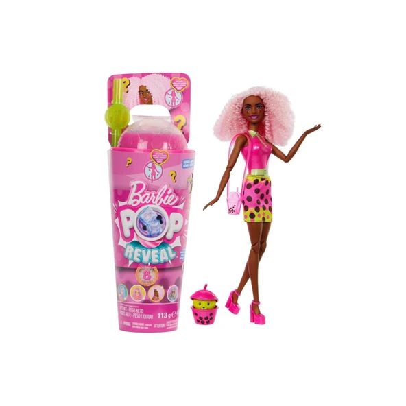 Barbie Pop Reveal Bobo Tea Serisi Berry Bliss ürün görseli 1
