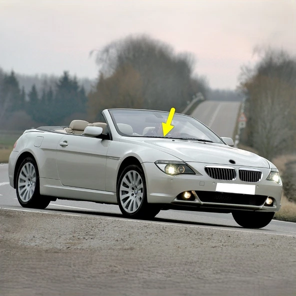 BMW 6 Serisi E64 Cabrio 2004-2011 Ön Sağ Yolcu Tarafı Silecek Kolu ürün görseli 1