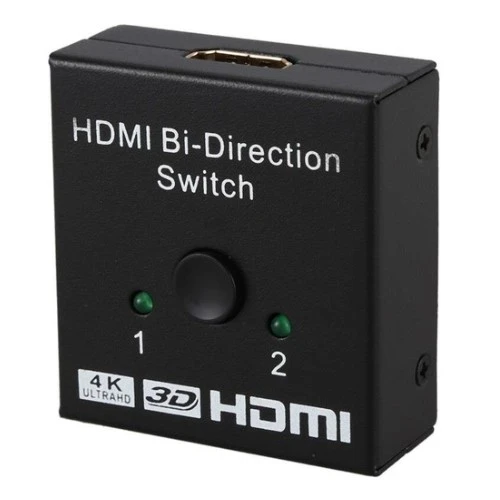 Powermaster Çift Yönlü 2 Port HDMI Çoklayıcı Birleştirici Switch ürün görseli 1