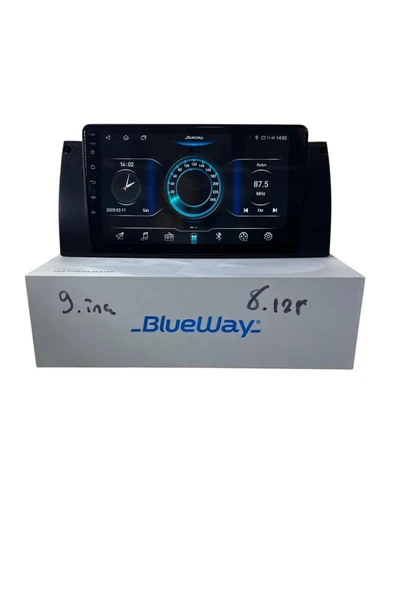 BMW e39 BLUEWAY 8-128 TAM PROFESYONEL OEM MULTİMEDİA ürün görseli 1