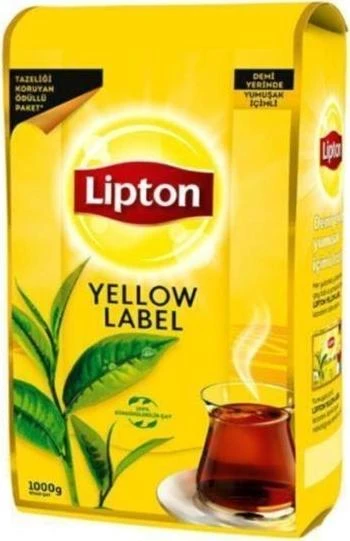 Lipton Yellow Label Loose Dökme Siyah Çay 1000 Gr ürün görseli 1