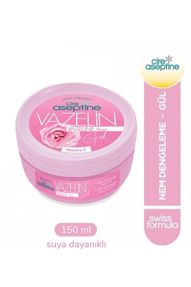 Cire Aseptine Vazelin Gül 150 ml ürün görseli 1