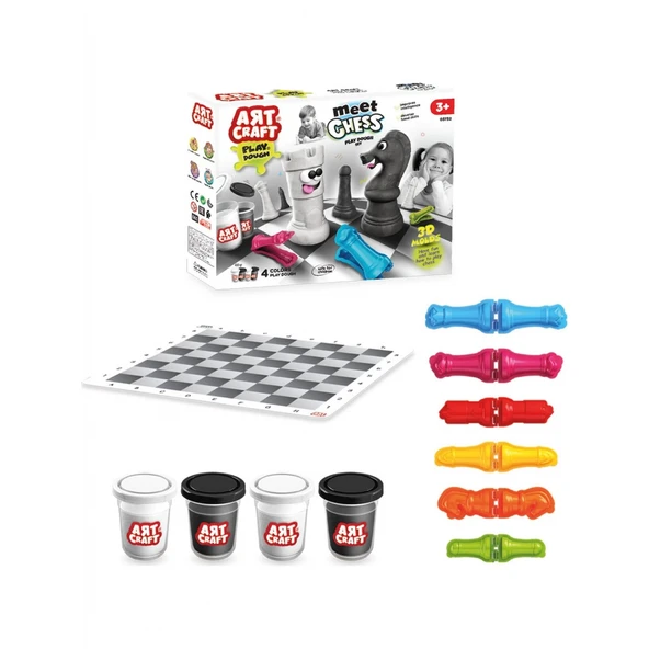 Art Craft Satranç Hamur Set 03732 ürün görseli 1