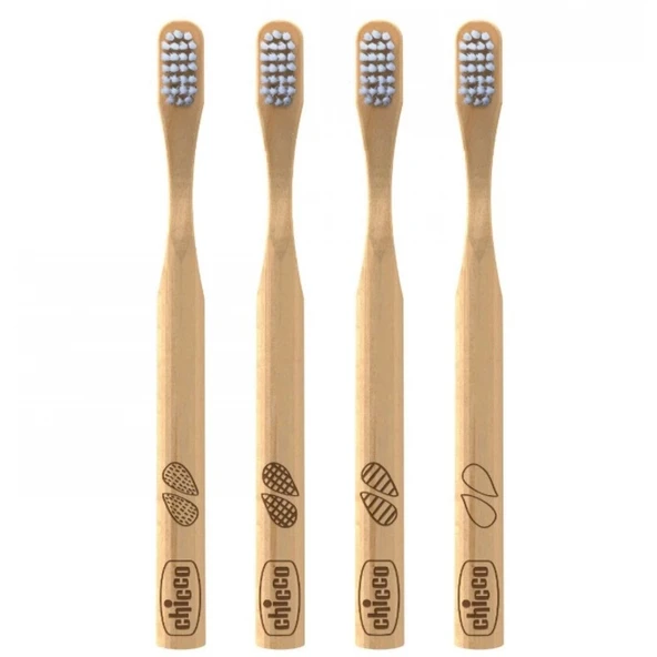 Chicco Bamboo Diş Fırçası 3+ Yaş - Resim 4