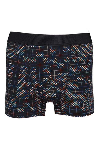 NİVEMESHOME 4480 ERKEK LYCRALI COTTON BOXER NOKTA DESENLİ L BERRAK ürün görseli 1