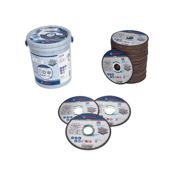 PRO StainlessSteel & Metal Kesme Disk 125mm, 100ad ürün görseli 1