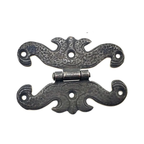 Antika Tarz Dekoratif Pirinç Kelebek Menteşe - 63x45 Mm, Oksit ürün görseli 1