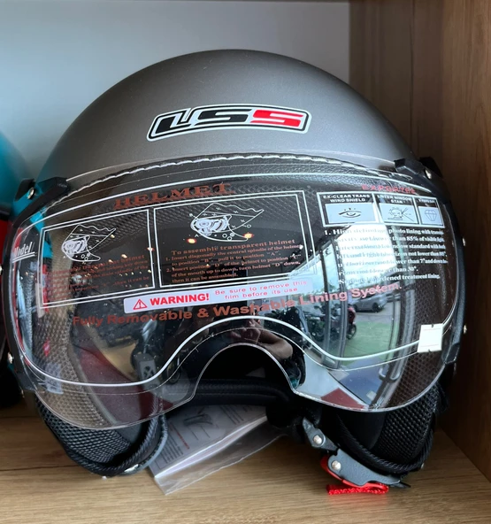 LS5 Yarım Kask - Resim 6