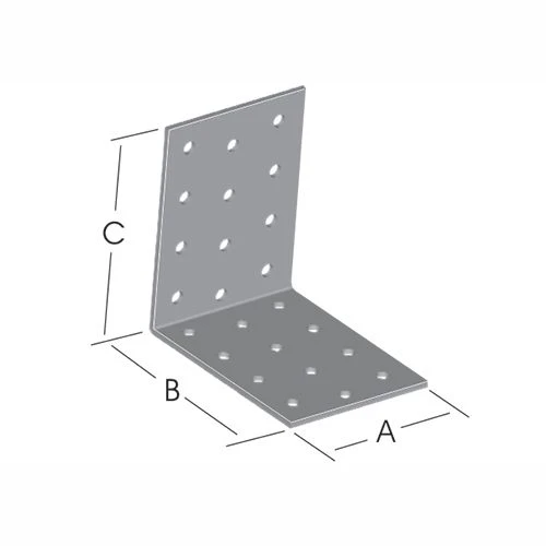 Masa Gönye Sac Köşebent 60x100x100 mm ürün görseli 1