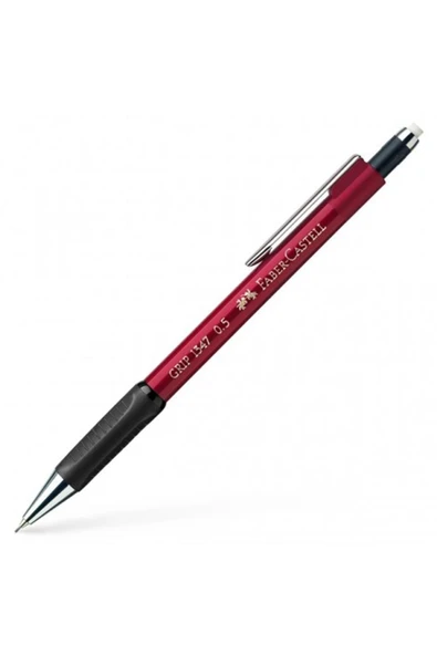 Faber Castell Grip 1345 Uçlu Versatil Kalem 0.5 Bordo ürün görseli 1