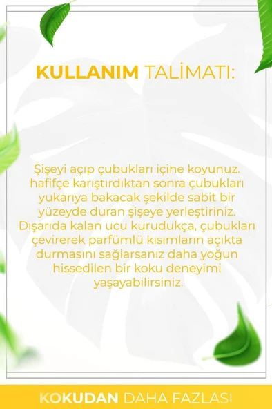 Amber - Amber Kare Bambu Çubuklu Oda Kokusu 100ml - Resim 7
