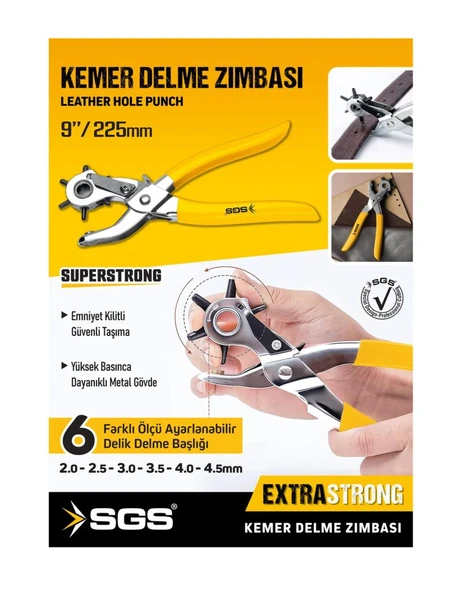 Sgs Kemer Delme Zımbası - Resim 2