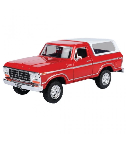 Ford Bronco Hard Top 1978 Model 1:24 Ölçekli - Resim 2
