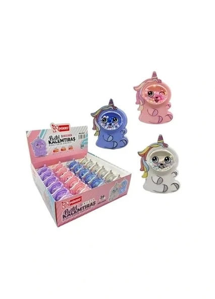 MİKRO YUNICORN ÇİT HAZNELİ KALEMTRAŞ ürün görseli 1