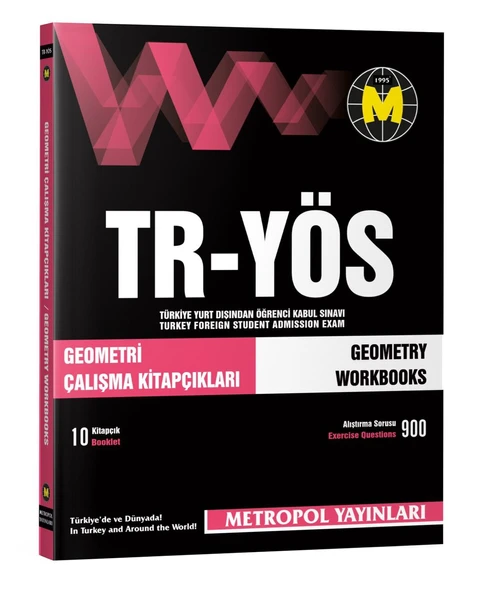 TR-YÖS GEOMETRİ ÇALIŞMA KİTAPÇIKLARI ürün görseli 1