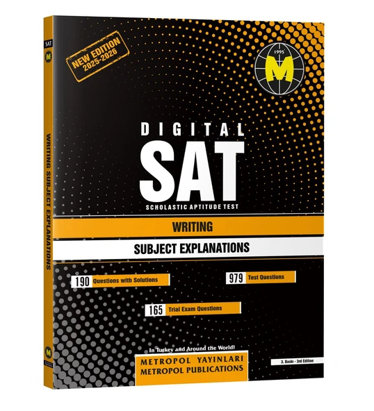 DIGITAL SAT SET-2 (READING-WRITING BOOKS SET) - Resim 3