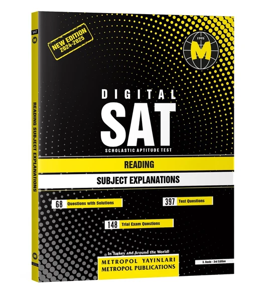 DIGITAL SAT SET-1 (SAT ALL CLASSES BOOKS SET) - Resim 4