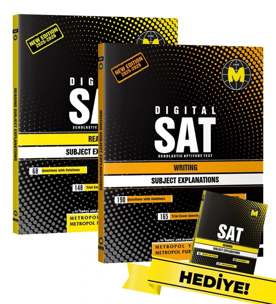 DIGITAL SAT SET-2 (READING-WRITING BOOKS SET) ürün görseli 1