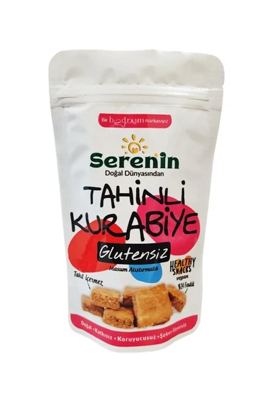 Serenin Doğal Dünyası Glutensiz Tahinli Kurabiye 80 gr ürün görseli 1