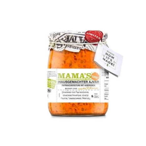 Mama's Ajvar Acılı 550 gr 1 ADET ürün görseli 1