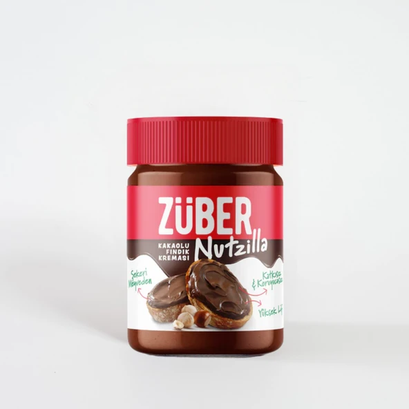 Züber Nutzilla Fındık Kreması Kakaolu 315 gr 1 ADET ürün görseli 1