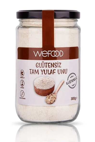 Wefood Glutensiz Tam Yulaf Unu 300 gr 1 ADET ürün görseli 1