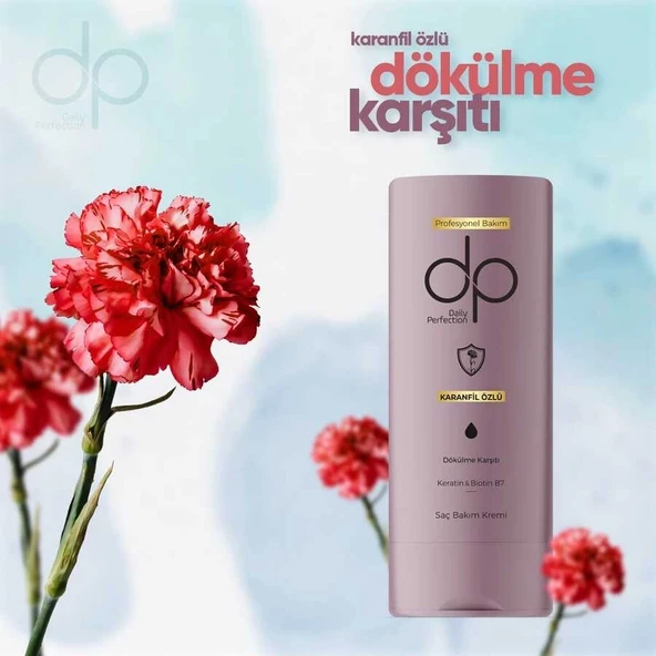 NİVEMESHOME KARANFİL ÖZLÜ DAİLY PERFECTİON SAÇ KREMİ 350 ML DP ürün görseli 1