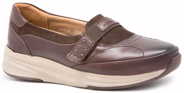 Forelli Frl 22K 29412 Kahve Bayan Ayakkabı Comfort ürün görseli 1