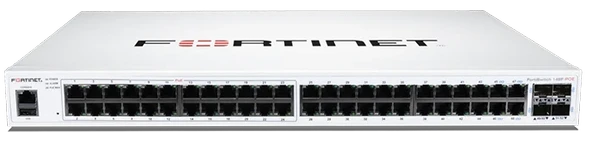 FORTİNET FortiSwitch 148F Layer 2 FortiGate Network Switch FS-148F ürün görseli 1