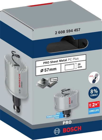 PRO SM PC-Plus Delik Açma Panç 57mm ürün görseli 1