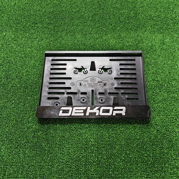 Motorsiklet Plakalık Dekor Lazer Kesim 3D Kabartmalı Model Motor Plakalığı ürün görseli 1