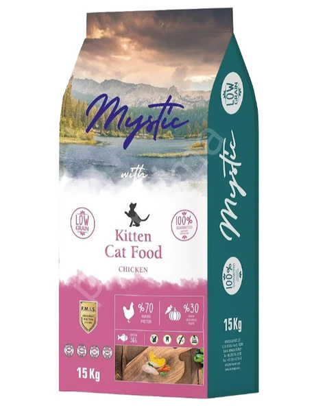 Mystic Tavuk Etli Açık Yavru Kedi Maması 1 Kg ürün görseli 1