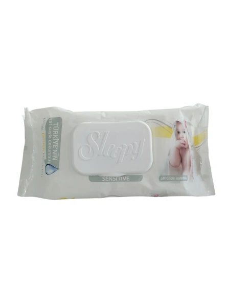Sleepy Sensitive Islak Mendil 90'lı x 2 Adet - Resim 3