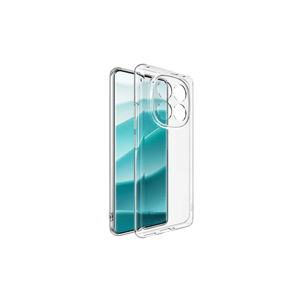 Xiaomi Redmi Note 14 Pro Plus Kılıf Kamera Korumalı Silikon Şeffaf Arka Kapak ürün görseli 1