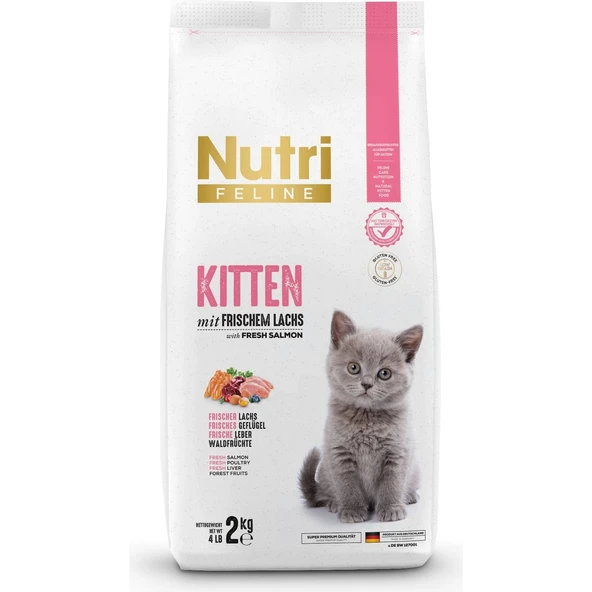 Nutri Feline Somonlu Yavru Kedi Maması 2 kg ürün görseli 1
