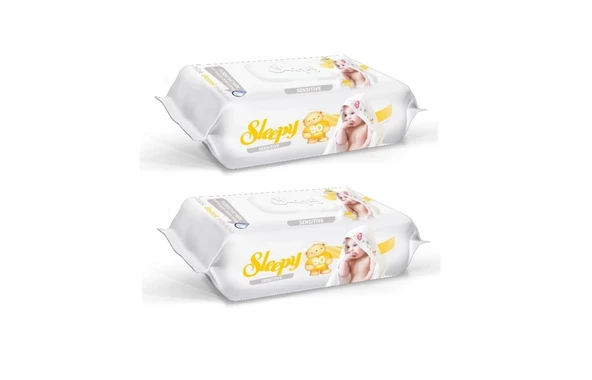 Sleepy Sensitive Islak Mendil 90'lı x 2 Adet ürün görseli 1